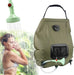 Solardusche Outdoor, 20L Campingdusche Solar Wassersack Heizung Camping Dusche Tasche mit Duschkopf Gartendusche Pooldusche Warmwasser