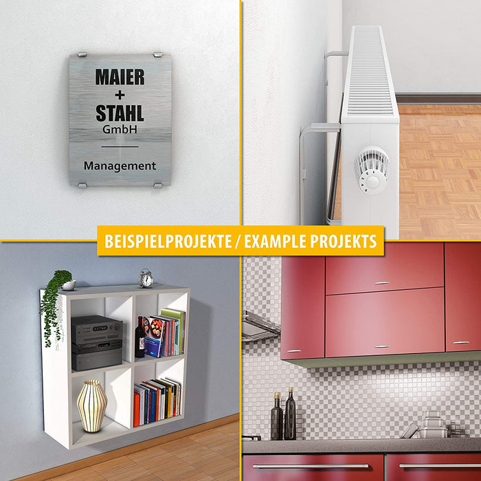  Sortimentskoffer Plug und Play, 320 tlg. mit Allzweckdübel Trika 5x31 mm, 6x36 mm, 8x51 mm + perfekt abgestimmte Schrauben