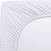 Spannbettlaken 90x190cm - Weiß - Gebürstete Mikrofaser Spannbetttuch - 35 cm Tiefe Tasche
