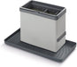 Spülbecken-Organizer 24x13x14cm ABS, Plastik, Grau
