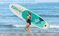Stand Up Paddle Board - Leader Accessories All-Round SUP Board aufblasbar SUP Brett 