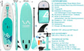 Stand Up Paddle Board - Leader Accessories All-Round SUP Board aufblasbar SUP Brett 