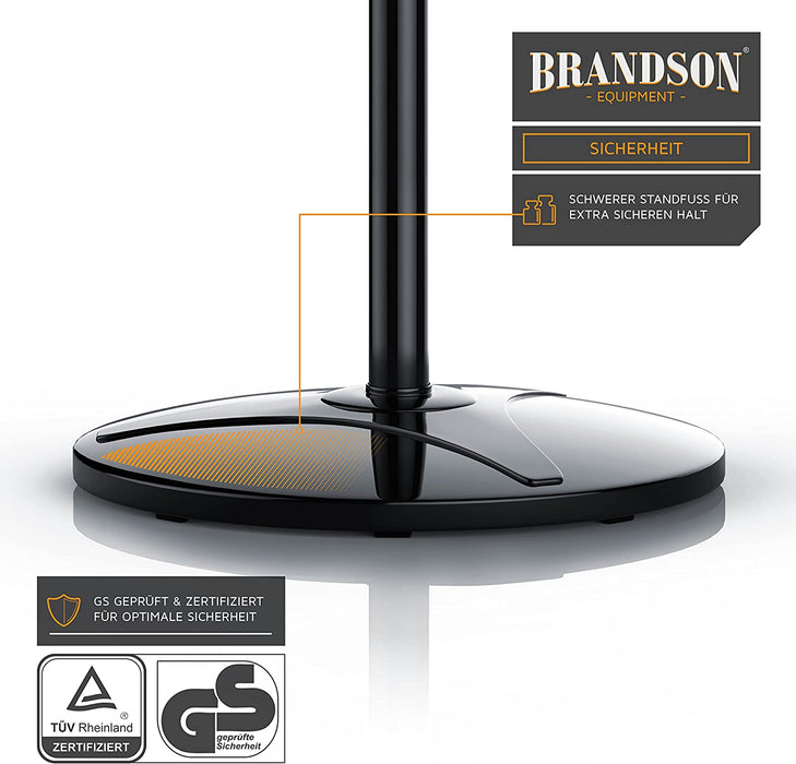 Standventilator mit Fernbedienung Standlüfter - Ventilator höhenverstellbarer Standfuß - Neigungswinkel verstellbar - 50W 