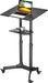 Stehpult Höhenverstellbar Schreibtisch/Laptoptisch mit Rollen/Laptop Ständer Mobile Workstation/Stand-up-Computer Präsentationswagen Ergonomisch 