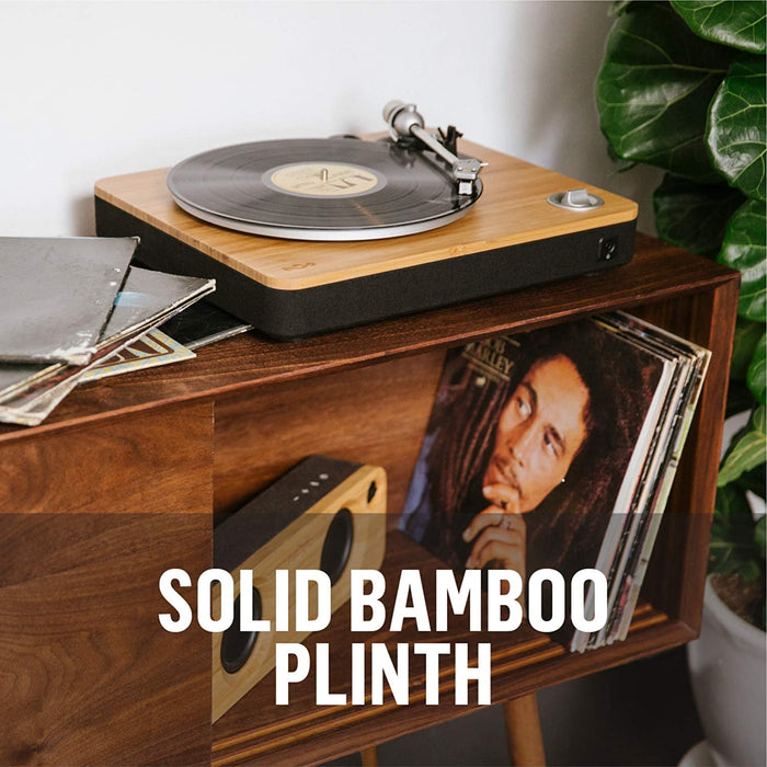 Stir It Up Plattenspieler, Vinyl-Plattenspieler, Record Player, Turntable, Stereo-Vorverstärker, USB-Anschluss, Schallplatte zu PC, 33 + 45 RPM