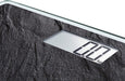 Style Sense Compact 300 Slate, digitale Personenwaage mit LCD-Anzeige, elektronische Waage, große Trittfläche, Schwarz, Körperwaage