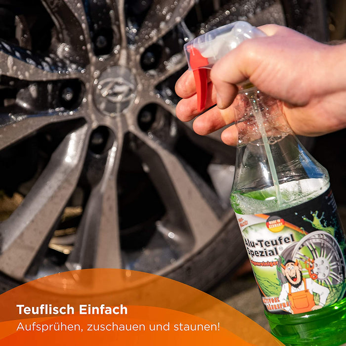 Felgenreiniger TUGA Chemie Sprühflasche Alu-Teufel Spezial Sprayer 1000 ml
