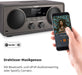 TechniSat DIGITRADIO 631 - Stereo Internetradio (DAB, UKW, 70 Watt 2.1 System m. Subwoofer, CD, USB, Bluetooth-Streaming, AUX, WLAN, Wecker)