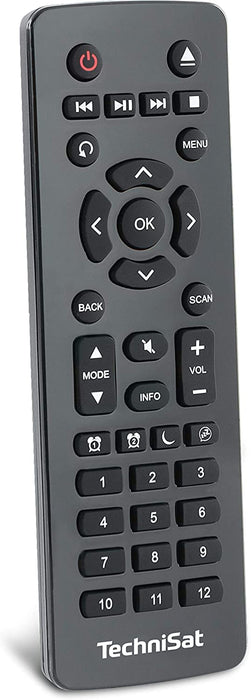 TechniSat DIGITRADIO 631 - Stereo Internetradio (DAB, UKW, 70 Watt 2.1 System m. Subwoofer, CD, USB, Bluetooth-Streaming, AUX, WLAN, Wecker)