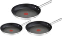 Tefal Duetto 3-teiliges Bratpfannen-Set | 20, 24 und 28 cm | integrierter Temperaturindikator | geeignet für alle Herdarten, auch für Induktionsherde