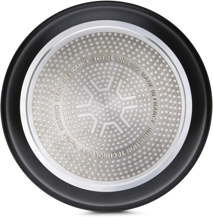 Tefal 3-teiliges Pfannen-Set Ingenio Expertise | 22 + 26 cm Pfanne | inklusive Griff | Alle Herdarten, auch Induktion | Antihaftversiegelt