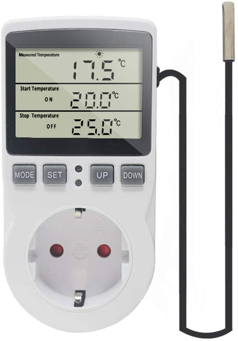 Temperaturkontrollschalter Ausgabethermostat Heizungsregler 230V