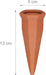 Tonkegel Bewässerung 4er Set, Pflanzen Wasserspender Ton, Wein und PET Flaschen Bewässerungskegel, Terracotta