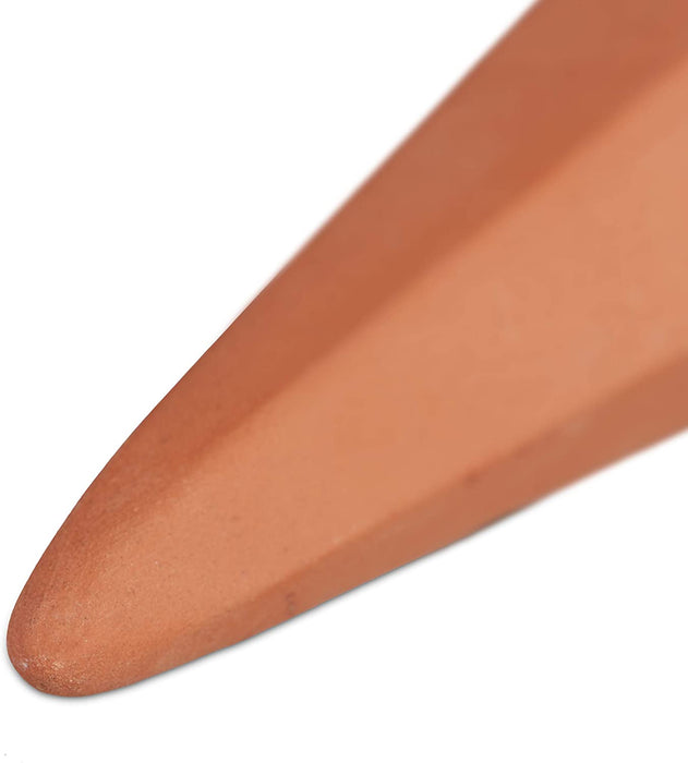 Tonkegel Bewässerung 4er Set, Pflanzen Wasserspender Ton, Wein und PET Flaschen Bewässerungskegel, Terracotta