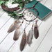 Traumfänger Handgefertigt Traditionelles Dreamcatcher Indischen Gute Träume Wand Zimmer Auto Deko Ornament Geschenk Braun