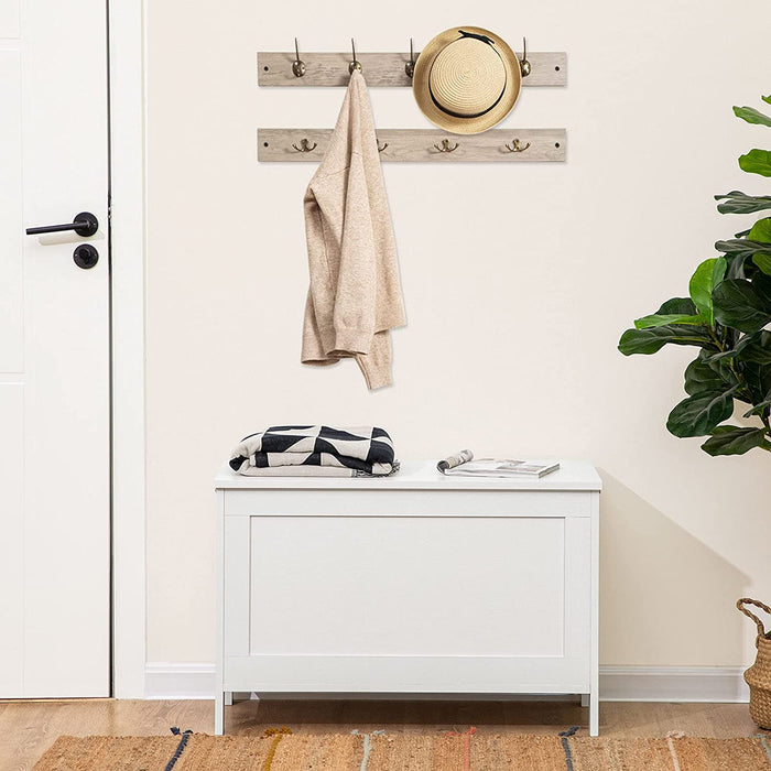 Truhen, Sitzbank mit Stauraum, Spielzeugkiste mit Deckel, Bank, Sitztruhe, Schuhbank, Aufbewahrungstruhe, Robust, Stabil, Flur, Schlafzimmer