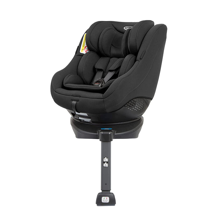 Turn2Me Reboarder Kindersitz mit Isofix, 360 Grad drehbarer Autositz für Kinder von 0-4 Jahre, Gruppe 0+/1 (ab Geburt - 18 kg), 5-Punkt-Gurt