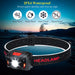 USB Wiederaufladbare LED Stirnlampe Kopflampe mit Rotlicht, Wasserdicht Leichtgewichts Mini Stirnlampen für Kinder, Outdoor, Laufen, Joggen