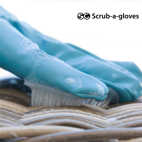 Scrub-a-Gloves Reinigungshandschuhe mit Bürsten (2er Pack)