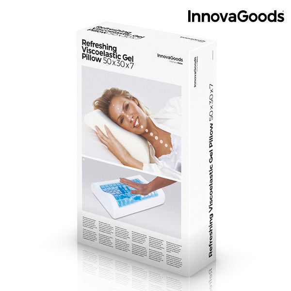 InnovaGoods Visco-Gelschaum Kopfkissen