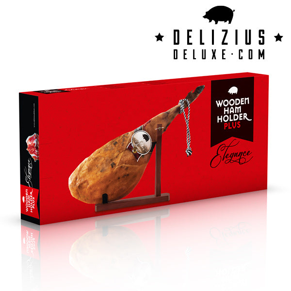 Elegance Plus Schinkenhalter aus Holz