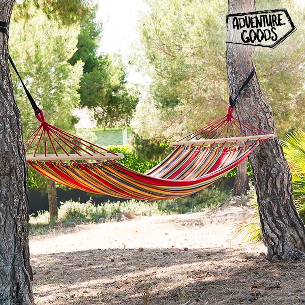 Adventure Goods Bunte Hängematte