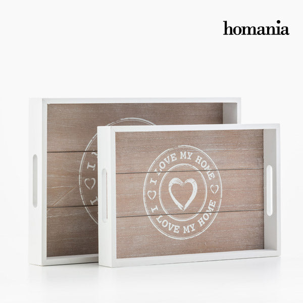 I Love My Home by Homania Tabletts (2er-Pack)