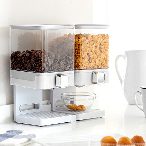 Doppelter Cerealienspender mit Standfuß