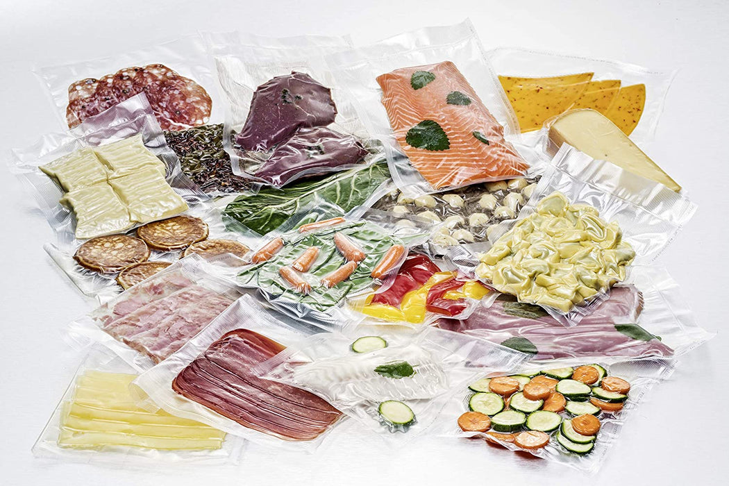 Vakuumierer - Absaugleistung 15 Liter/Min., Einhand-Bedienung, für Langzeitbetrieb geeignet, Doppel-Versiegelungsnaht, 2 Versiegelungszeiten