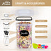 Vorratsdosen 16 Set, Aufbewahrungsbox Küche Organizer, Luftdicht Vorratsbehälter mit Deckel, Vorratsdose für Müsli Mehl Kaffeebohnen Cornflakes