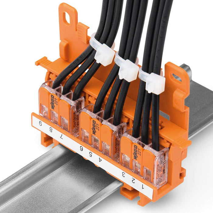 WAGO Original-Set, L-Boxx Mini, Verbindungsklemmen mit Hebel, Lichtgrau, 229 Verbindungsklemmen