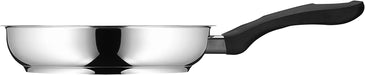 WMF Devil Pfannenset 3-teilig, Silber, Bratpfanne 24, 20, 28 cm, Induktion, Cromargan Edelstahl beschichtet, Kunststoffgriff, 50 x 30 x 20 cm