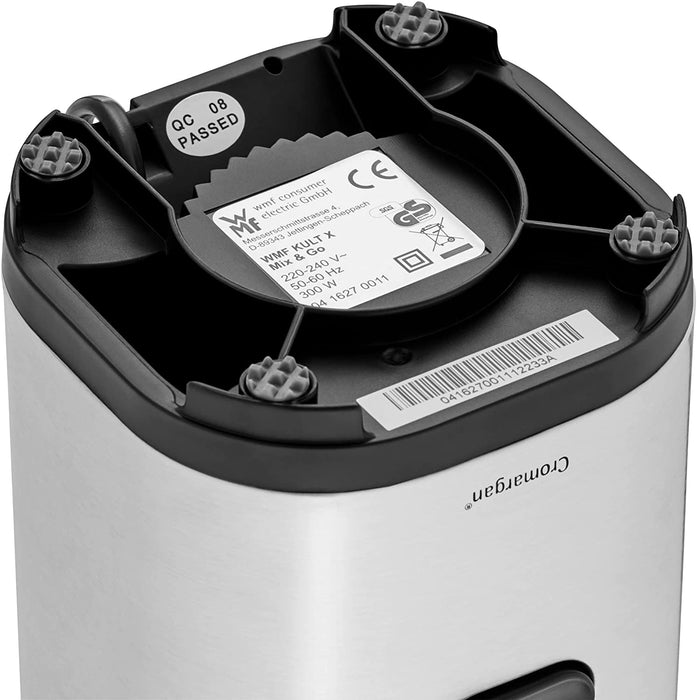 WMF Kult X Mix & Go Mini Smoothie Maker, Standmixer, Blender elektrisch, Shake Mixer 300 Watt, Tritan-Kunststoff Flasche