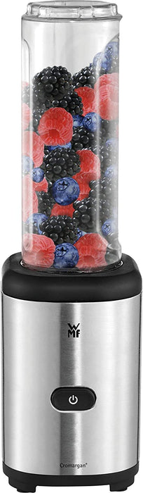 WMF Kult X Mix & Go Mini Smoothie Maker, Standmixer, Blender elektrisch, Shake Mixer 300 Watt, Tritan-Kunststoff Flasche