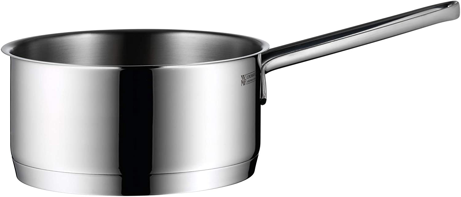 WMF Provence Plus Topfset Induktion 5-teilig, Kochtopf Set mit Glasdeckel, Cromargan Edelstahl poliert, Töpfe Set unbeschichtet