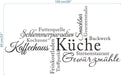 Wandtattoo Küche Sprüche Kaffeehaus Küche Schlemmerparadies Schwarz Wandaufkleber Zitate Küchendeko Kaffee Esszimmer Wanddeko