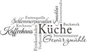 Wandtattoo Küche Sprüche Kaffeehaus Küche Schlemmerparadies Schwarz Wandaufkleber Zitate Küchendeko Kaffee Esszimmer Wanddeko