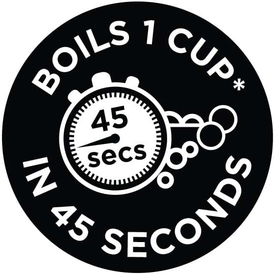 Wasserkocher Glas [1,7l, 2400W, optimierte Design-Ausgusstülle aus Glas, LED-Beleuchtung] Classic Design (Schnellkochfunktion, abnehmbarer Deckel)