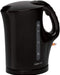 Wasserkocher, Füllmenge bis zu 1.7 Liter, Edelstahlheizelement, herausnehmbarer Kalkfilter, 2200 Watt, 2 außenliegende Wasserstandsanzeigen, Schwarz