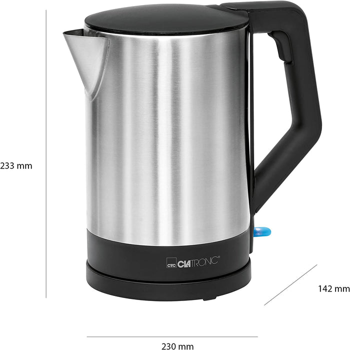 Wasserkocher verdecktes heizelement, automatische Abschaltung, Basisstation mit Kabelaufwicklung, 1,5 L, 2200 W