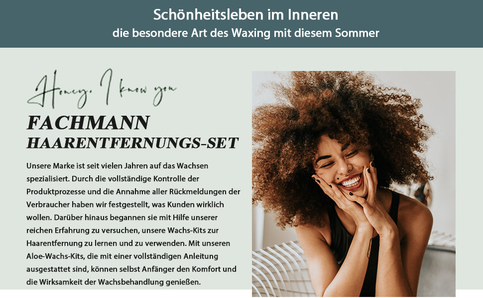 Waxing Set Professionelle, Wachswärmer Wachs Haarentfernung mit 400g Waxing Perlen, 20 Holzspateln und 2 Flasche Pflegespray, für Gesicht, Achseln...