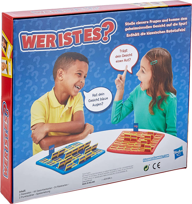 Wer ist es Das? Original, Ratespiel für Kinder ab 6 Jahren für 2 Spieler, 2019er Ausgabe