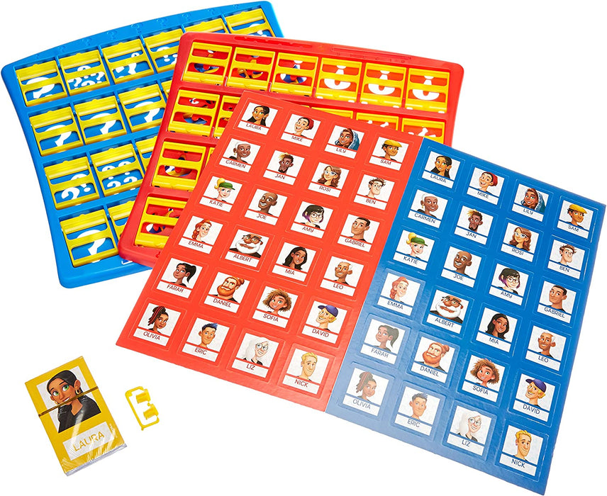 Wer ist es Das? Original, Ratespiel für Kinder ab 6 Jahren für 2 Spieler, 2019er Ausgabe