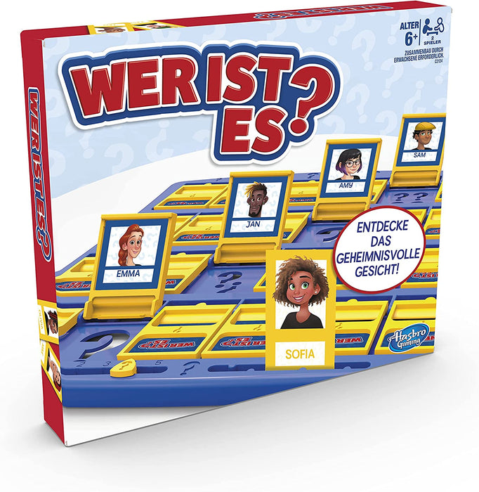 Wer ist es Das? Original, Ratespiel für Kinder ab 6 Jahren für 2 Spieler, 2019er Ausgabe