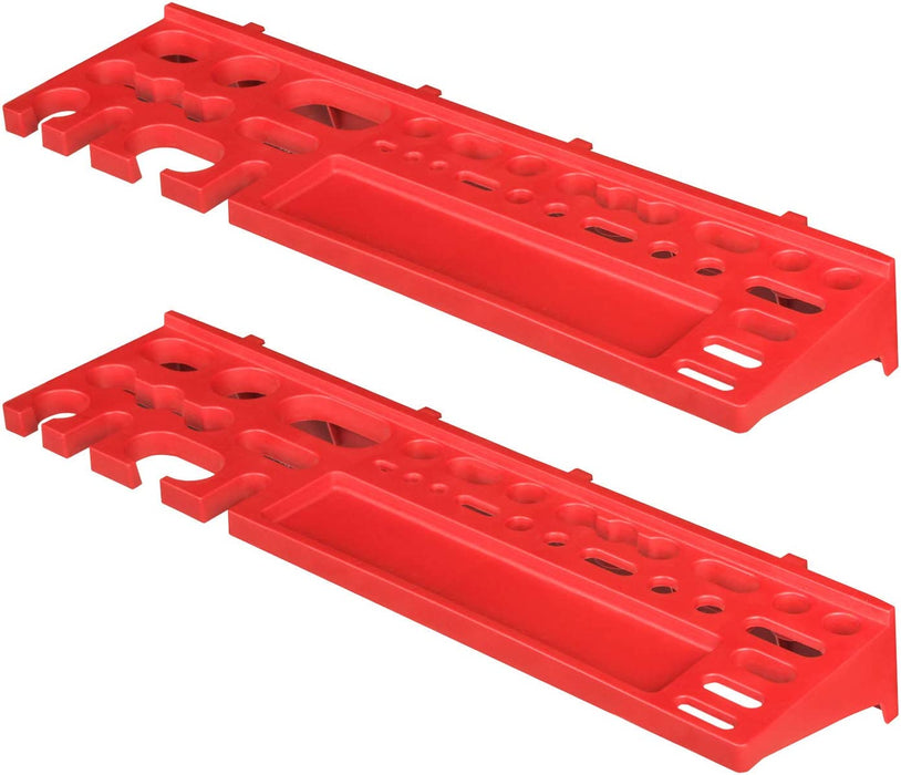 Werkstattregal Wandregal | 1728 x 780 mm | Lagersystem mit Werkzeughalterungen und Stapelboxen - Wandplatten Extra Starke Werkstattregal Schüttenregal