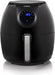 XXL Heißluftfritteuse mit 5,2 Liter – 62,2% weniger Energieverbrauch – Digitales Touchscreen – 7 Programme – Ohne ÖL – Schwarz – Aerofryer