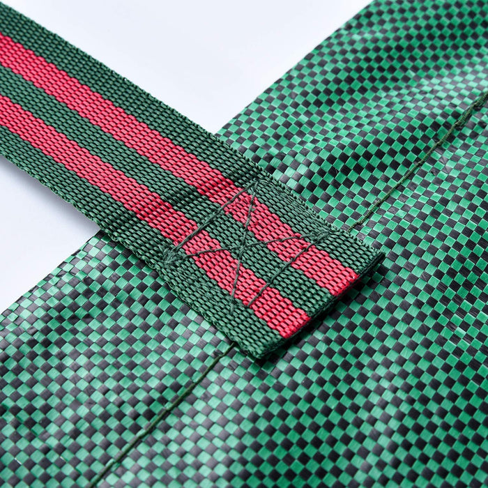 3er Set Gartensack, 272L Gartenabfallsack aus robustem Wasserdichtes Polypropylen-Gewebe (PP) - Selbststehend und Faltbar Laubsäcke