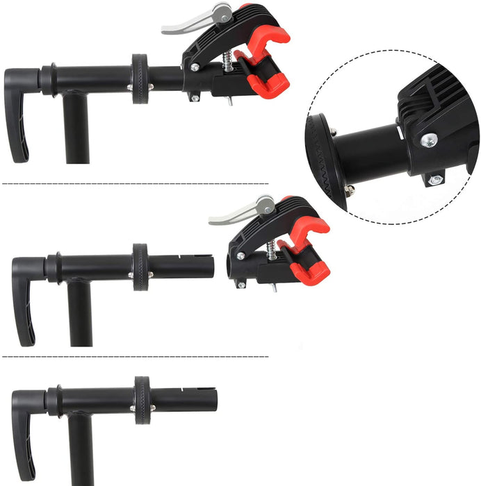 Schwerlast Fahrradmontageständer für Profis, Reparaturständer für Fahrräder, Montageständer mit magnetischer Werkzeugschale, Reparaturset, leicht