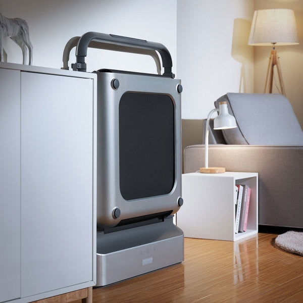 Laufband Band Running Walkingpad R1 Pro 10 KM/H GRAU Hometrainer - Sport ohne Fitnessstudio - Heimtrainer Laufband