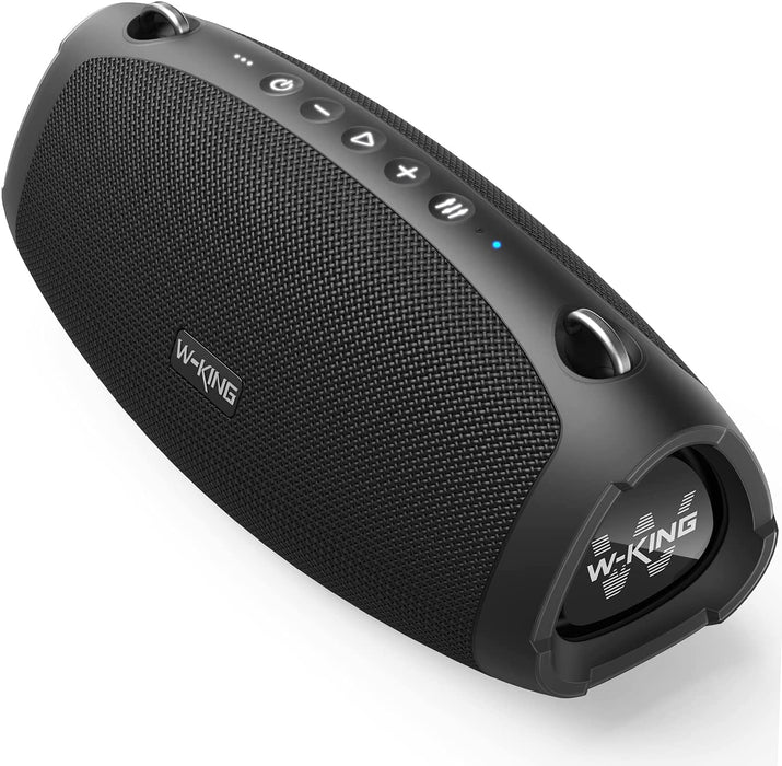 70W Bluetooth-Lautsprecher mit Super-Bass, Bluetooth 5.0, 13200-mAh-Akku, IPX6 wasserdicht, TF-Karte, lautes kristallklares Audio, Mikrofon